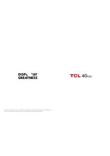 TCL 40R 5G manual. Smartphone Instructions.